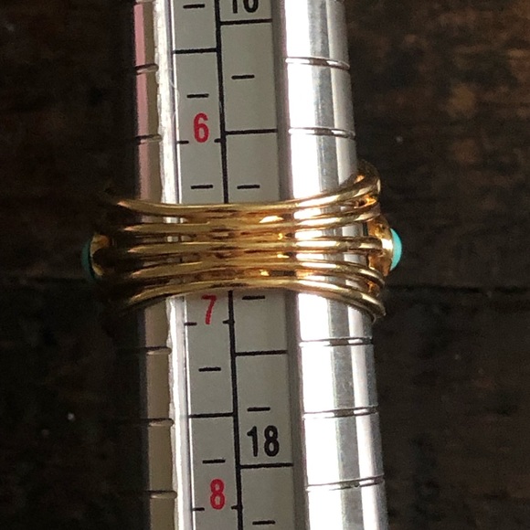 Ippolita Turquoise/Diamond Ring - Picture 7 of 8